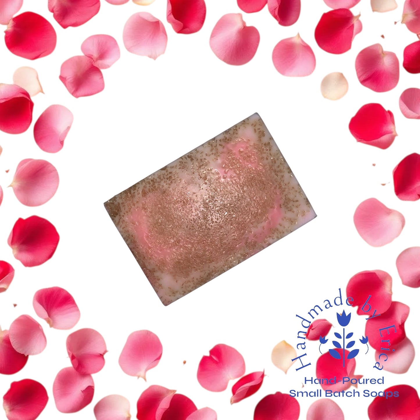 Strawberries & Champagne Sugar Scrub Goat Milk Soap